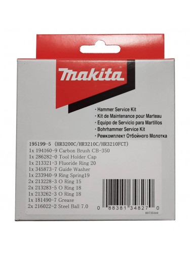 Kits de maintenance Makita