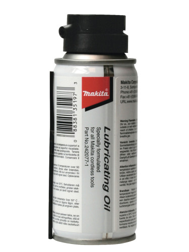 Huile de lubrification 100 ml pour cloueur à gaz GN900 Makita