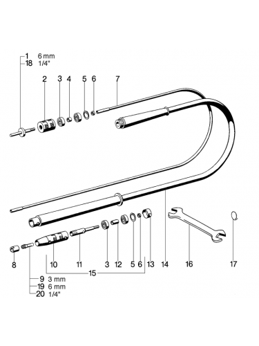 Vue éclatée METABO 27609000#01