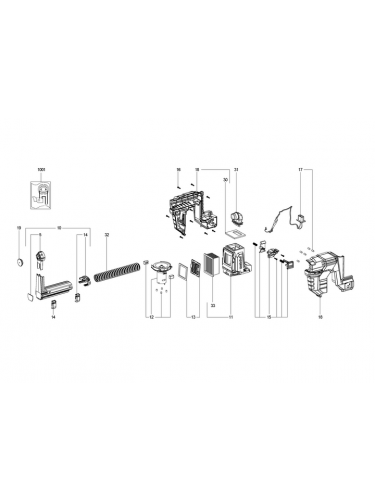Vue éclatée METABO 31357000#01
