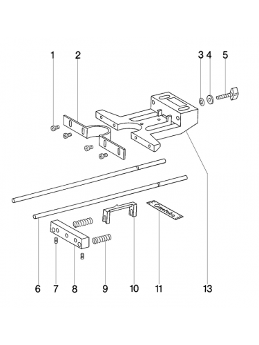 Vue éclatée METABO 31507000#01