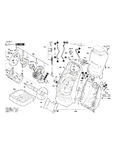 Vue éclatée Bosch AXTRAPID2000 3600H53502#01