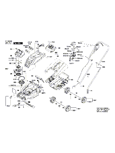 Vue éclatée Bosch ARM32 3600H85B02#01