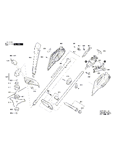 Vue éclatée Bosch AFS23-37 3600HA9020#01