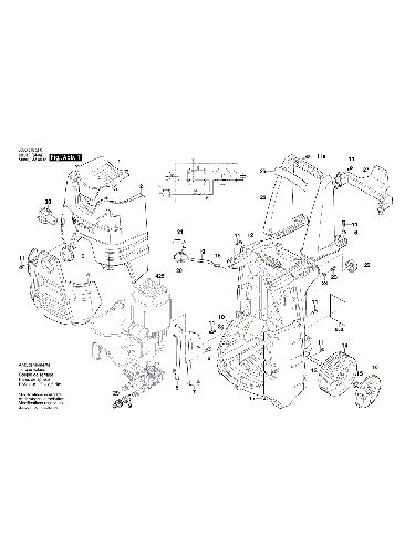 Vue éclatée Bosch GHP6-14 3600J10200#01