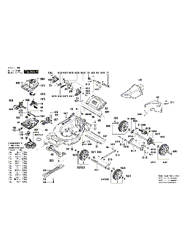 Vue éclatée Bosch GRA53 3600J11002#01