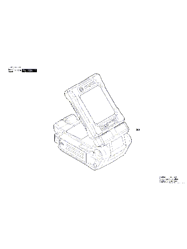 Vue éclatée Bosch GLI18V-800 3601D43600#01