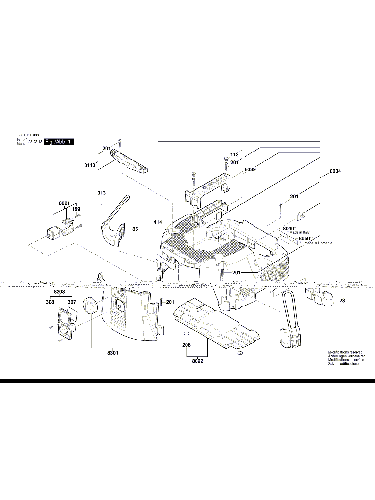 Vue éclatée Bosch GAS35LSFC 3601JC30W0#01