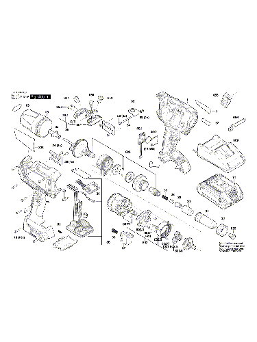Vue éclatée Bosch GRG18V-16C 3601JK5000#01
