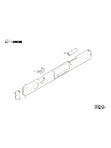 Vue éclatée Bosch GIM60 3601K76700#01
