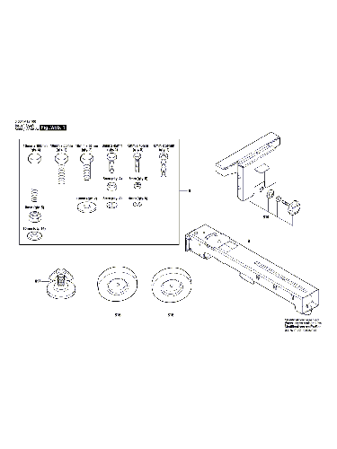 Vue éclatée Bosch GTA2500W 3601M12100#01