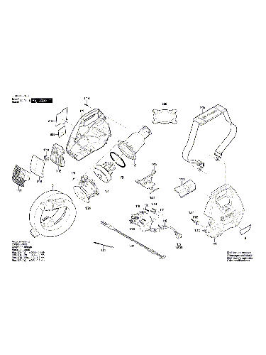 Vue éclatée Bosch PFS3000-2 3603B07100#01