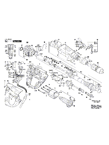 Vue éclatée Bosch PBH3000-2FRE 3603C94200#01