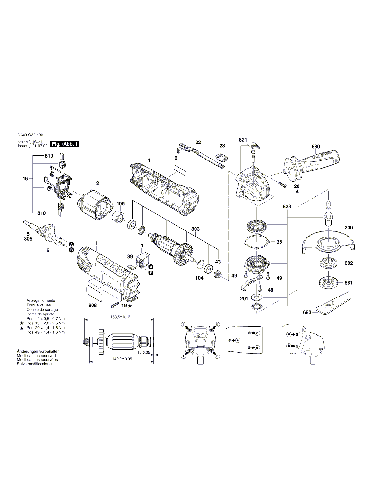 Vue éclatée Bosch PWS750-115 3603CA2400#01