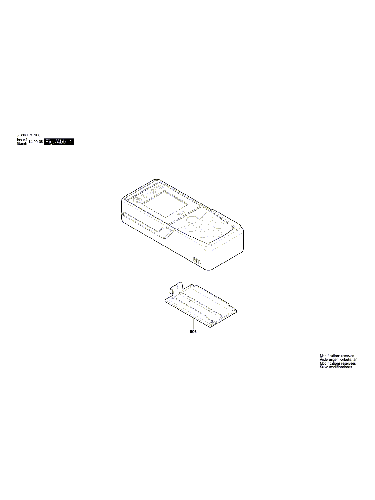 Vue éclatée Bosch PLR30C 3603F72100#01