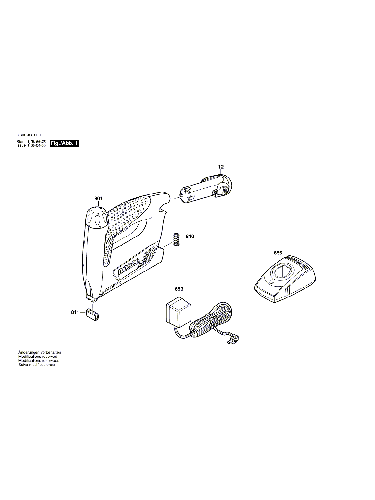 Vue éclatée Bosch PTK3,6V 3603J68800#01