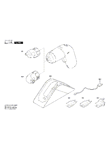 Vue éclatée Bosch IXOVI 3603JC7000#01