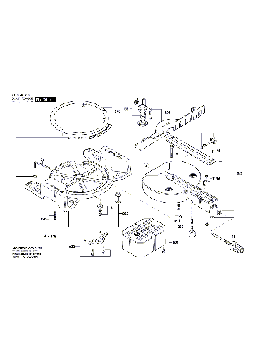 Vue éclatée Bosch PCM7S 3603M01300#01