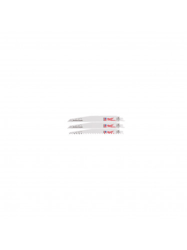 COFFRETS LAMES DE SCIES SABRES SAWZALL™ WRECKER 230 X 7/11 TPI - 25 PCS MILWAUKEE