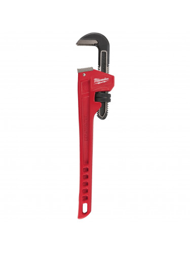 CLÉ SERRE TUBE ALUMINIUM ET ACIER 18" STEEL PIPE WRENCH MILWAUKEE