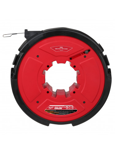 TAMBOURS ACIER POUR TIRE FIL STEEL FISH DRUM 120 1/8 MILWAUKEE