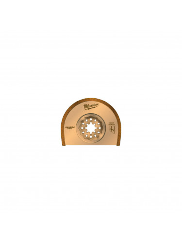 LAMES MULTI-TOOL À DÉJOINTER ET À PONCER GROUT REMOVAL CARBIDE BLADE 75X1,2MM - 1PC MILWAUKEE