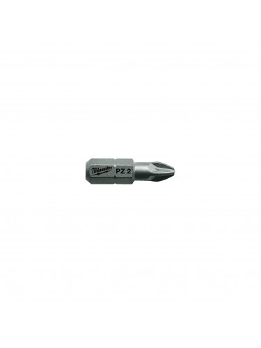 EMBOUTS DE VISSAGE PZ 2 X 25 MM - 25 PCS MILWAUKEE