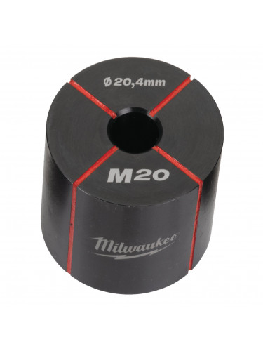 MATRICES ET POINÇONS POUR EMPORTE-PIÈCE FORCE LOGIC DIE PG 13 / M 20 - 1 PC MILWAUKEE