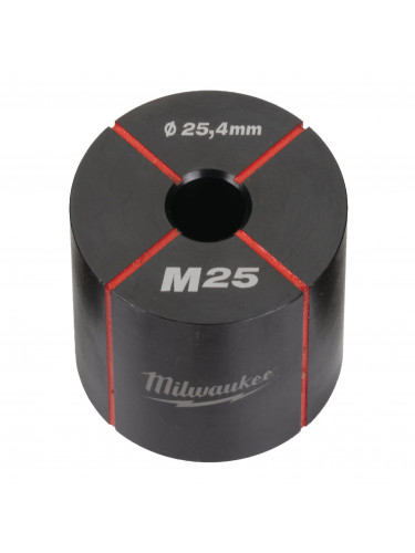 MATRICES ET POINÇONS POUR EMPORTE-PIÈCE FORCE LOGIC DIE M 25 - 1 PC MILWAUKEE