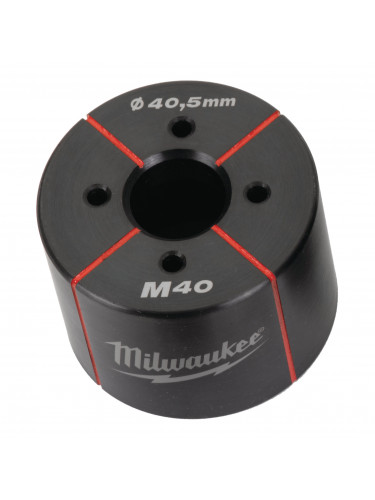 MATRICES ET POINÇONS POUR EMPORTE-PIÈCE FORCE LOGIC DIE M 40 - 1 PC MILWAUKEE