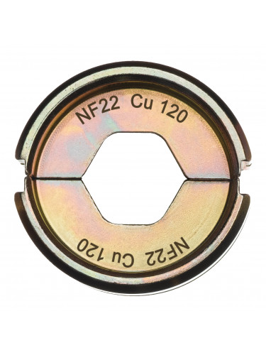 MATRICES DE SERTISSAGE NF NF22 CU 120 - 1 PC MILWAUKEE