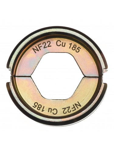 MATRICES DE SERTISSAGE NF NF22 CU 185 - 1 PC MILWAUKEE