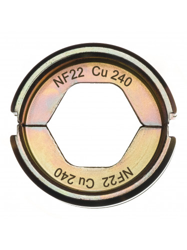 MATRICES DE SERTISSAGE NF NF22 CU 240 - 1 PC MILWAUKEE