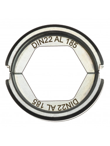 MATRICES DE SERTISSAGE DIN ALUMINIUM DIN22 AL 185 - 1 PC MILWAUKEE