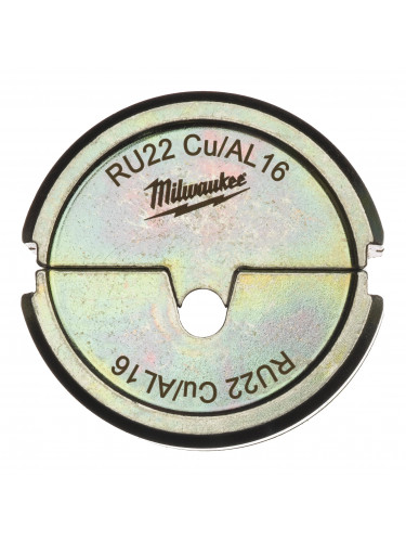 MATRICES DE SERTISSAGE RU RU22 CU/AL 16 - 1 PC MILWAUKEE