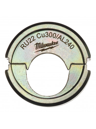 MATRICES DE SERTISSAGE RU RU22 CU300/AL240 - 1 PC MILWAUKEE