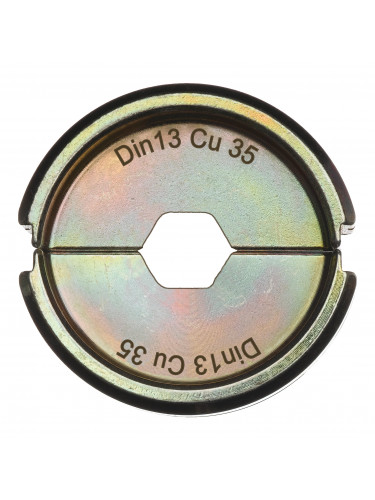 MATRICES DE SERTISSAGE DIN CUIVRE DIN13 CU 35 - 1 PC MILWAUKEE
