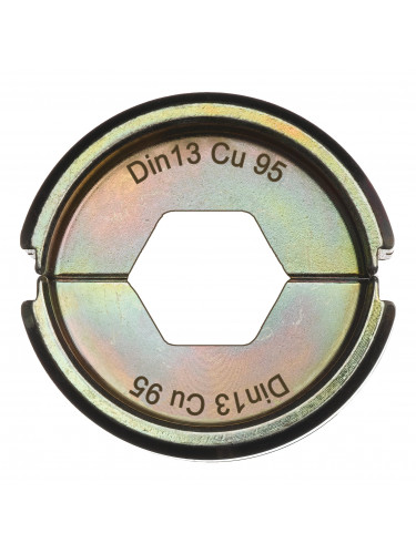 MATRICES DE SERTISSAGE DIN CUIVRE DIN13 CU 95 - 1 PC MILWAUKEE