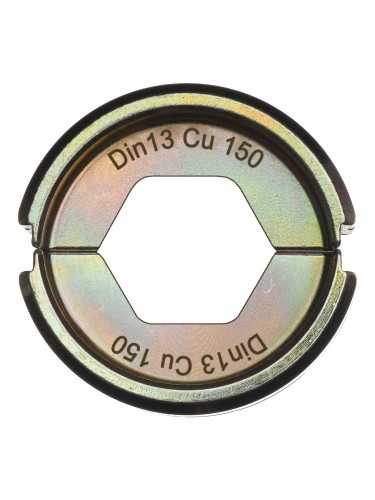 MATRICES DE SERTISSAGE DIN CUIVRE DIN13 CU 150 - 1 PC MILWAUKEE