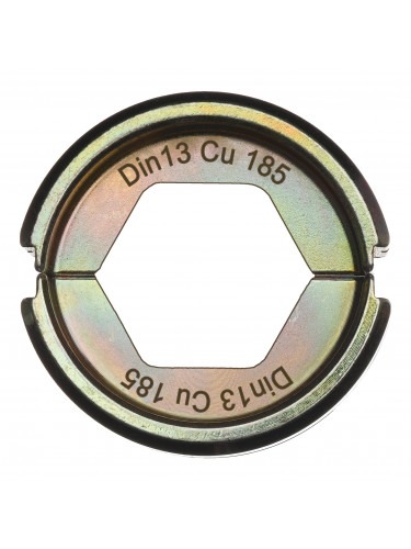 MATRICES DE SERTISSAGE DIN CUIVRE DIN13 CU 185 - 1 PC MILWAUKEE
