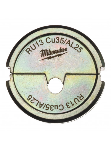 MATRICES DE SERTISSAGE RU RU13 CU35/AL25 - 1 PC MILWAUKEE