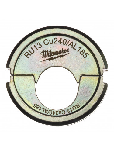 MATRICES DE SERTISSAGE RU RU13 CU240/AL185 - 1 PC MILWAUKEE