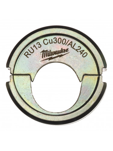 MATRICES DE SERTISSAGE RU RU13 CU300/AL240 - 1 PC MILWAUKEE