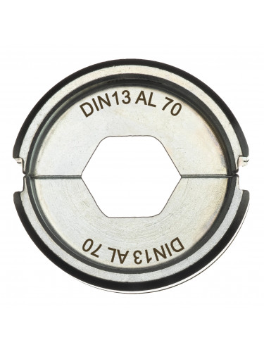 MATRICES DE SERTISSAGE DIN ALUMINIUM DIN13 AL 70 - 1 PC MILWAUKEE