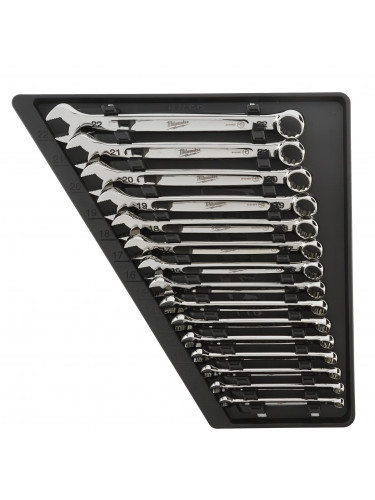 SETS DE CLÉS MIXTES MAX BITE™ 15 PC MAXBITE METRIC COMB. SPANNER SET – 1PC MILWAUKEE