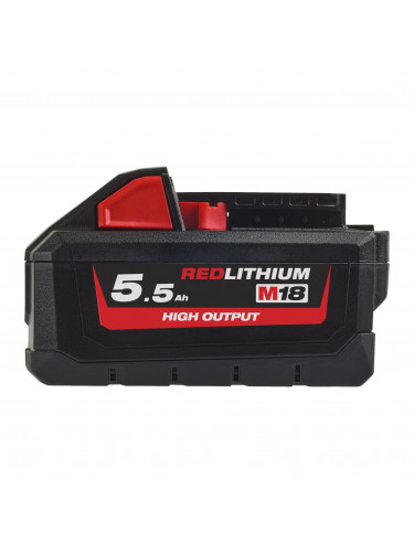 BATTERIE MILWAUKEE® M18 HB5.5 HIGH OUTPUT™ 5.5AH M18 HB5.5 MILWAUKEE