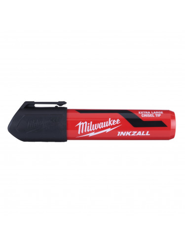 MARQUEURS INKZALL™ POINTE L INKZALL BLACK XL CHISEL TIP MARKER MILWAUKEE