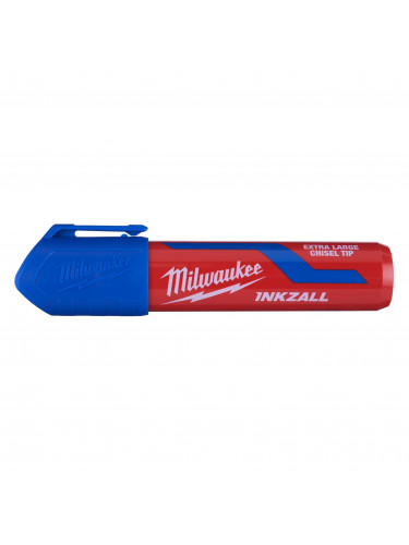 MARQUEURS INKZALL™ POINTE L INKZALL BLUE XL CHISEL TIP MARKER MILWAUKEE