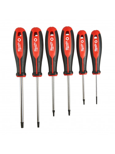 TOURNEVIS TRI-LOBE TRI-LOBE S/DRIVER TORX SET - 6PC MILWAUKEE