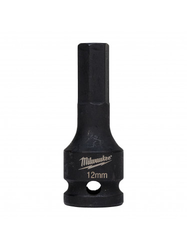 DOUILLES IMPACT HEX 1/2" HEX12 1/2" IMPACT BIT SOCKET MILWAUKEE